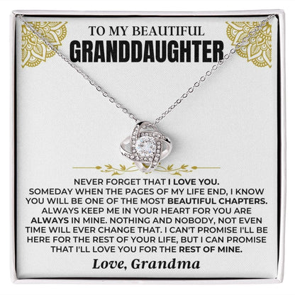 To My Beautiful Granddaughter - Love Grandma - Gift Set - SS513