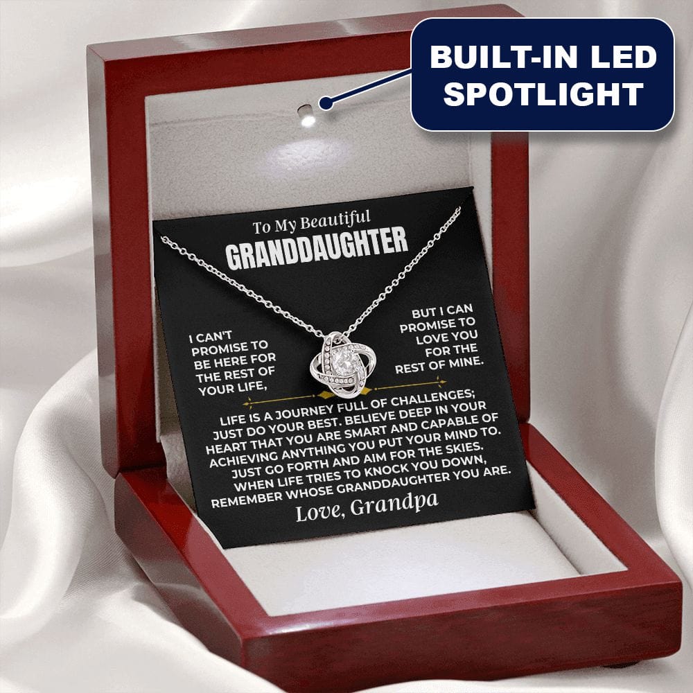 To My Beautiful Granddaughter - Love Knot Gift Set - SS472