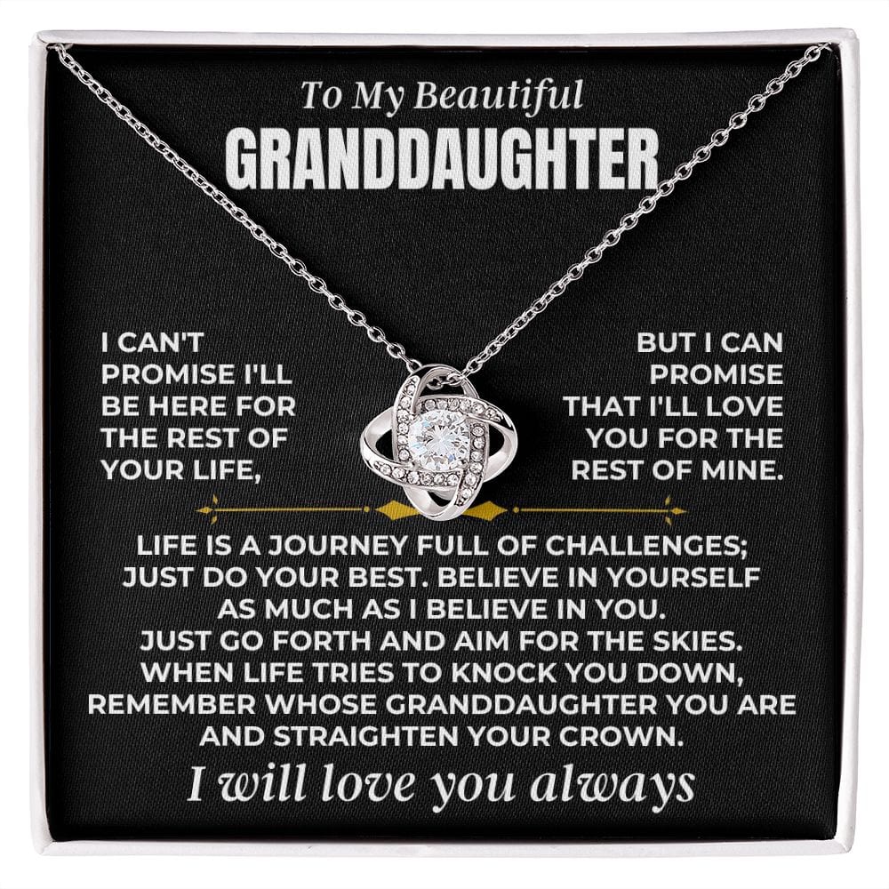 To My Beautiful Granddaughter - Love Knot Gift Set - SS474