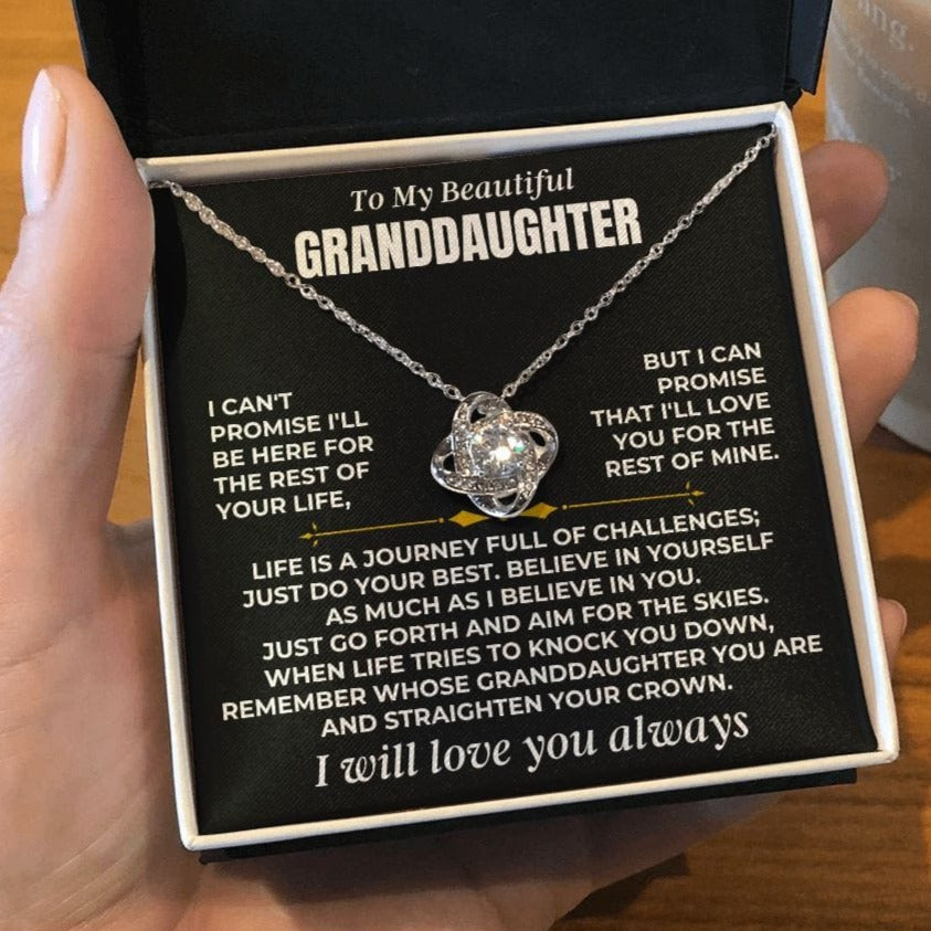 To My Beautiful Granddaughter - Love Knot Gift Set - SS474