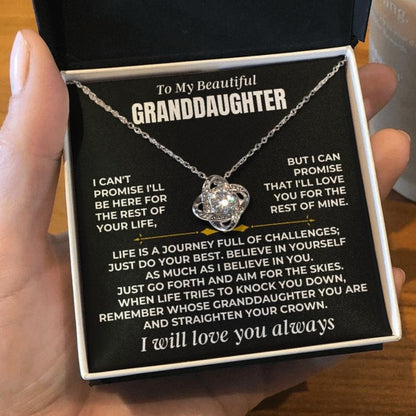 To My Beautiful Granddaughter - Love Knot Gift Set - SS474
