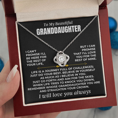 To My Beautiful Granddaughter - Love Knot Gift Set - SS474