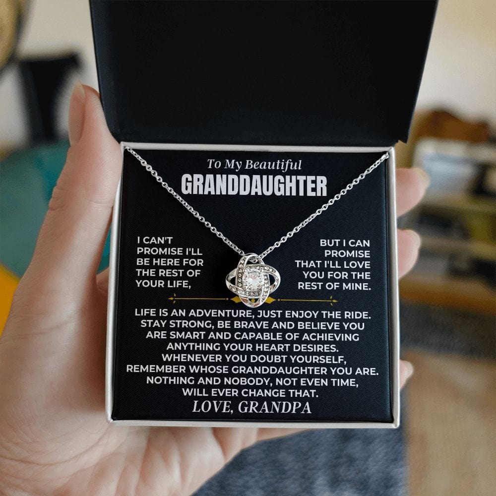 To My Beautiful Granddaughter - Love Knot Gift Set - SS475