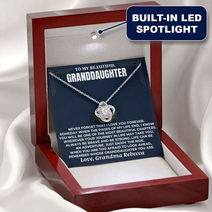 To My Beautiful Granddaughter - Love Knot Gift Set - SS477V3