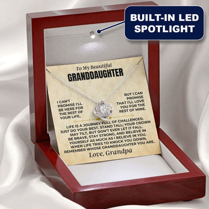 To My Beautiful Granddaughter - Love Knot Gift Set - SS478