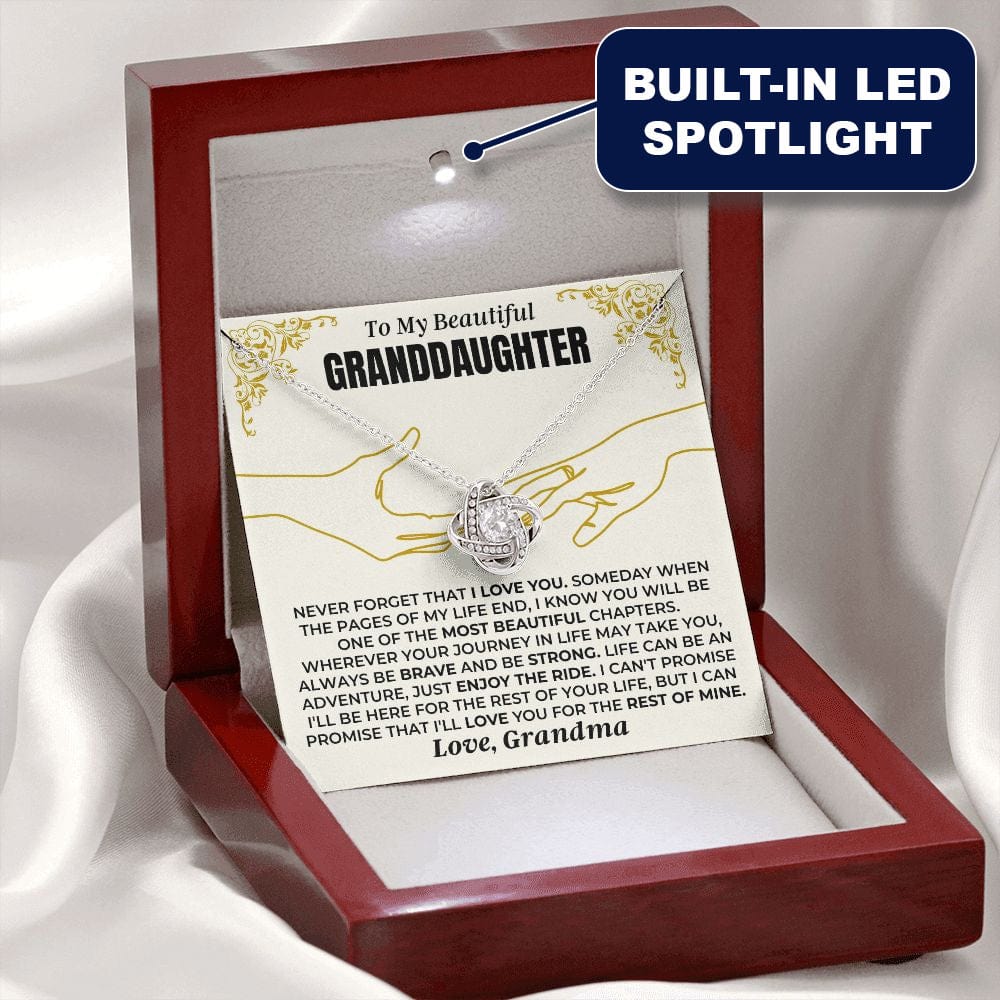 To My Beautiful Granddaughter - Love Knot Gift Set - SS481
