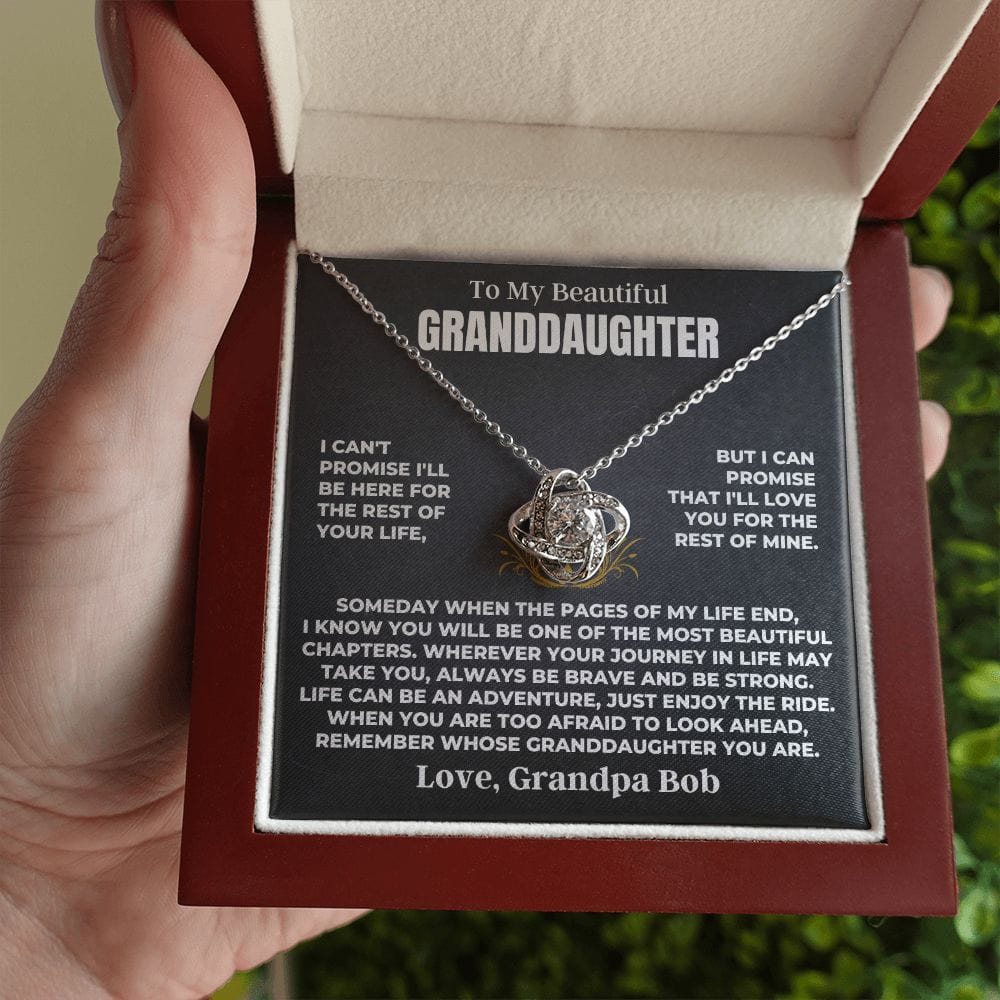 To My Beautiful Granddaughter - Love Knot Gift Set - SS511