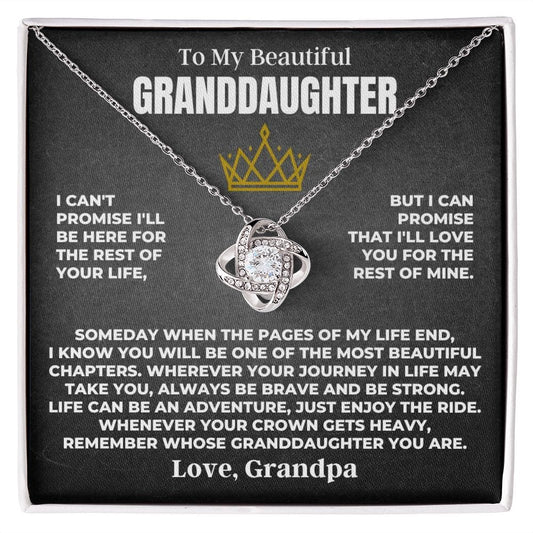 To My Beautiful Granddaughter - Love Grandpa - Gift Set - SS512