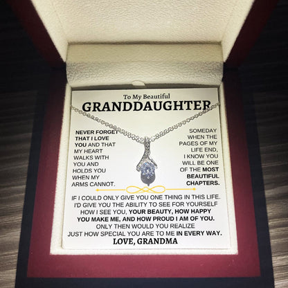 To My Beautiful Granddaughter - Personalized Gift Set - SS170