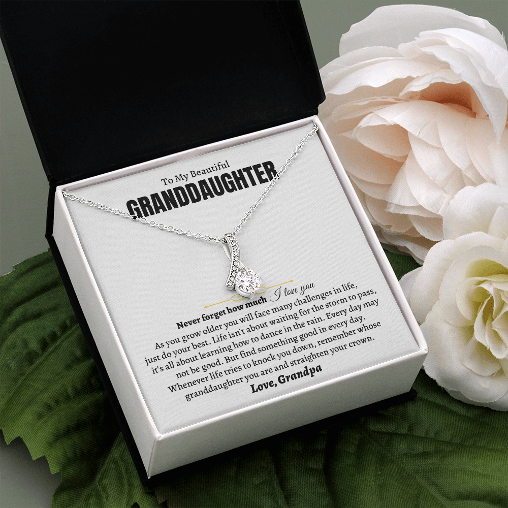 To My Beautiful Granddaughter - Personalized Gift Set - SS174