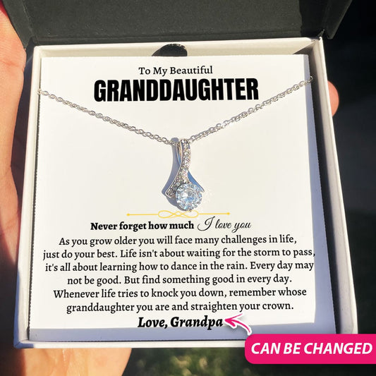 To My Beautiful Granddaughter - Personalized Gift Set - SS174