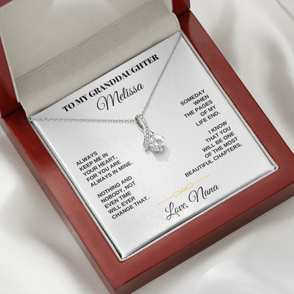 To My Beautiful Granddaughter - Personalized Gift Set - SS252