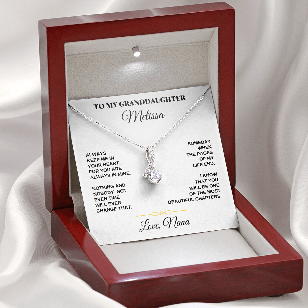 To My Beautiful Granddaughter - Personalized Gift Set - SS252