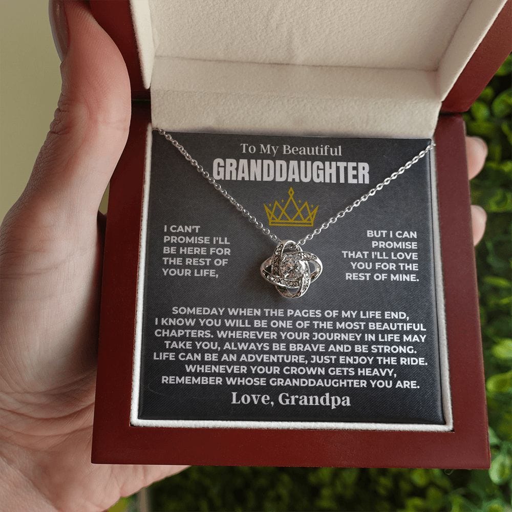 To My Beautiful Granddaughter - Personalized Sign-Off Gift Set - SS512