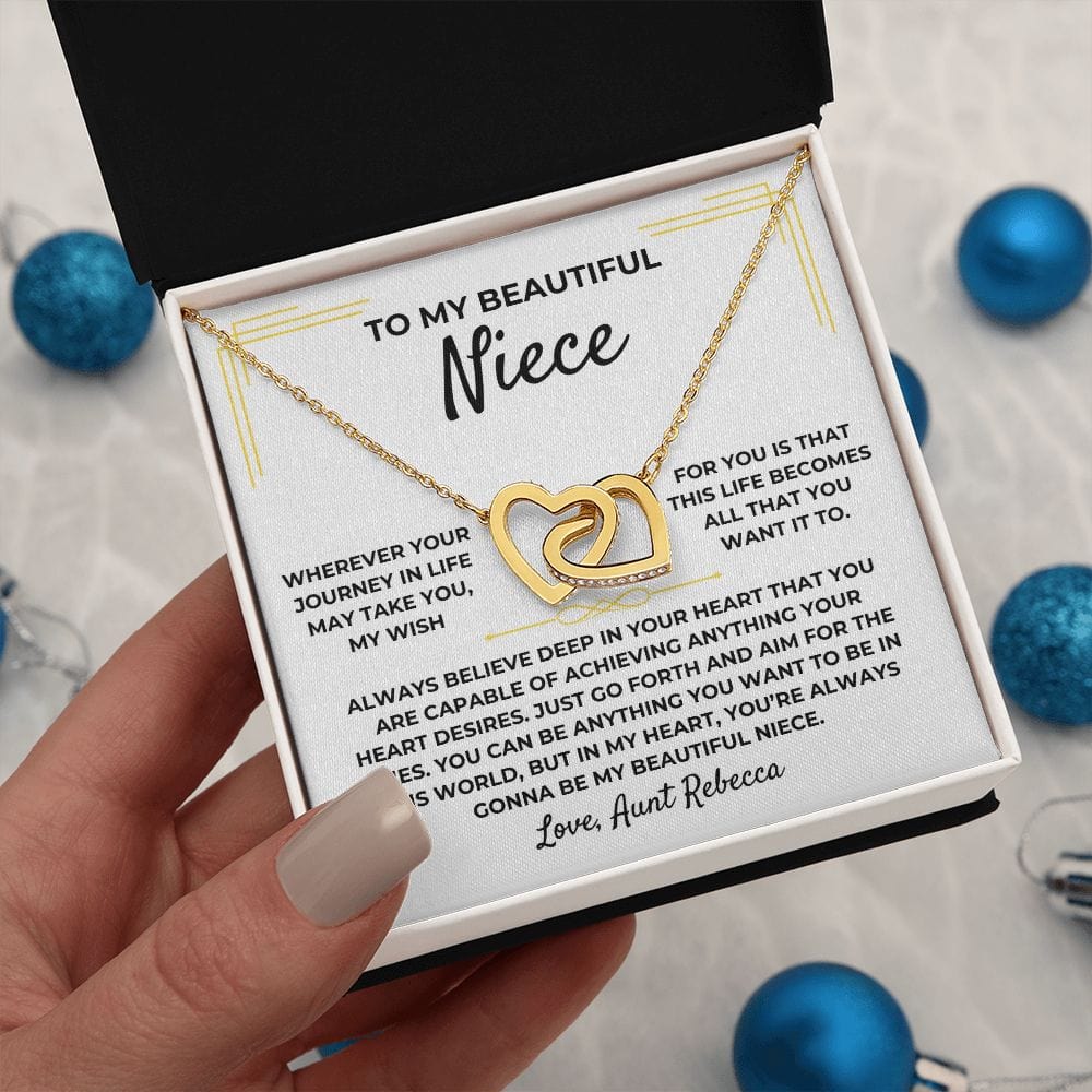 To My Beautiful Niece - Personalized Gift Set - SS383