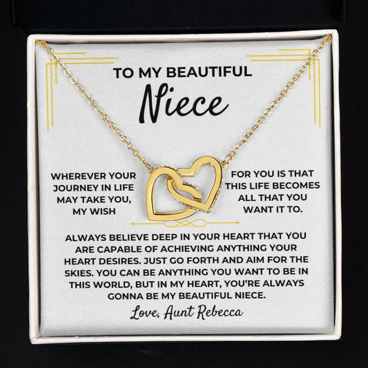 To My Beautiful Niece - Personalized Gift Set - SS383