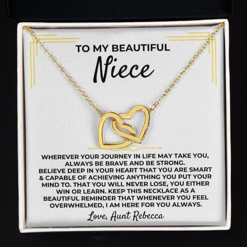 To My Beautiful Niece - Personalized Gift Set - SS384