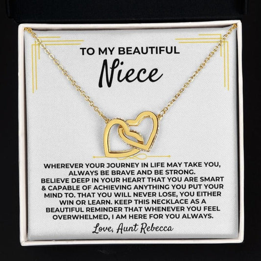 To My Beautiful Niece - Personalized Gift Set - SS384