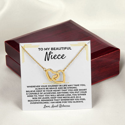 To My Beautiful Niece - Personalized Gift Set - SS384