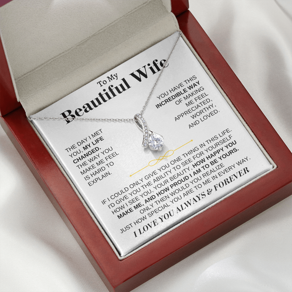 To My Beautiful Wife - Beautiful Gift Set - SS162W