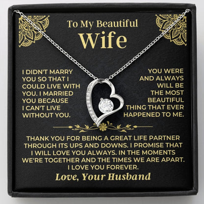 To My Beautiful Wife - Forever Love Gift Set - SS526