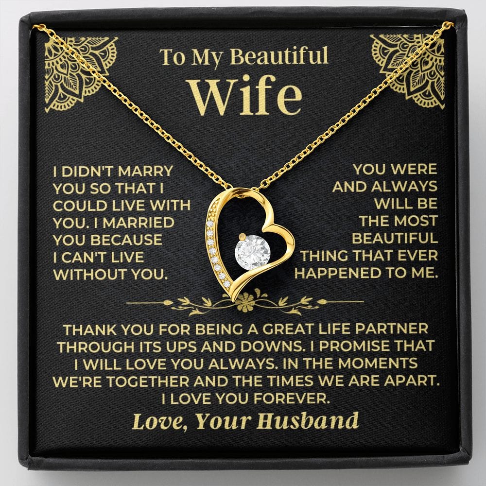 To My Beautiful Wife - Forever Love Gift Set - SS526