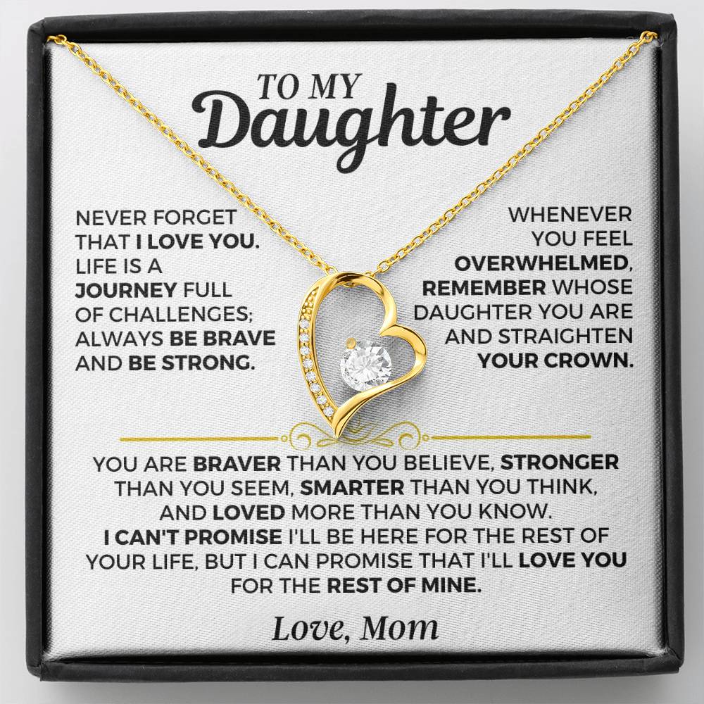 To My Beautiful Daughter - Love Mom - Forever Love Gift Set - SS557
