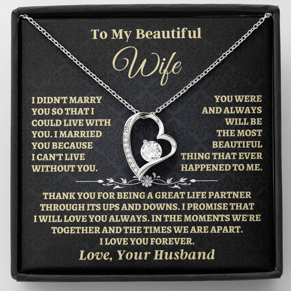 To My Beautiful Wife - Forever Love Gift Set - SS526V2