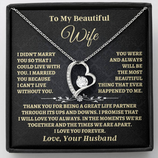 To My Beautiful Wife - Forever Love Gift Set - SS526V2