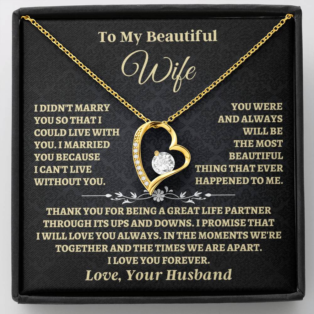 To My Beautiful Wife - Forever Love Gift Set - SS526V2