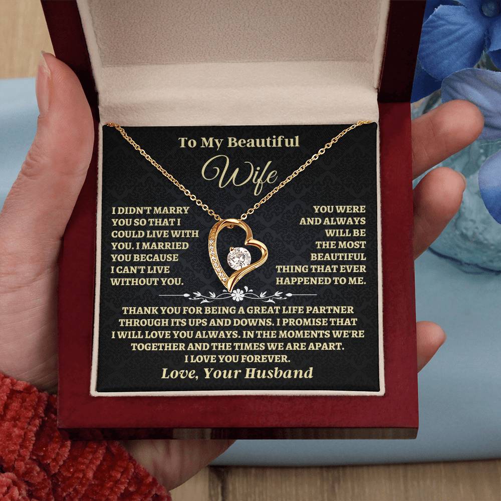 To My Beautiful Wife - Forever Love Gift Set - SS526V2