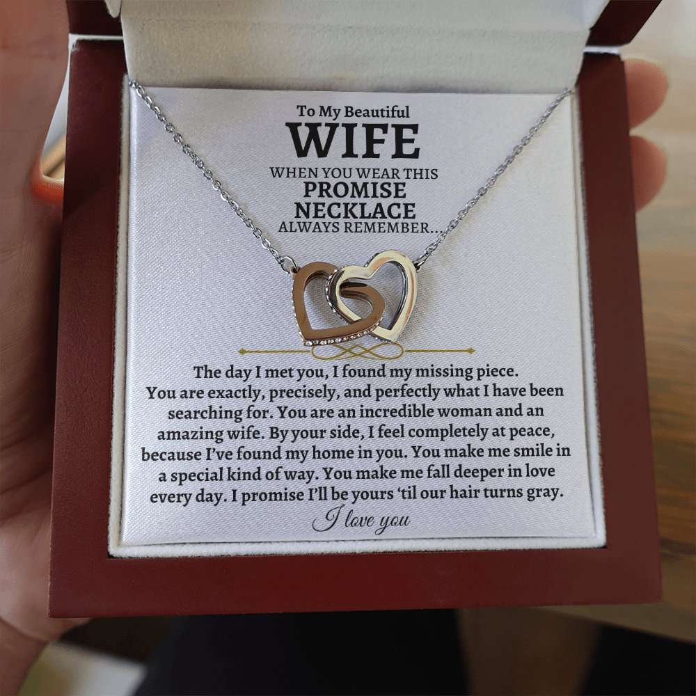 To My Beautiful Wife - Intertwined Hearts Gift Set - SS83