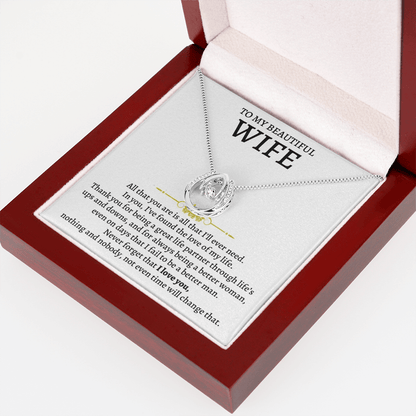 To My Beautiful Wife - Love Knot Gift Set - SS93