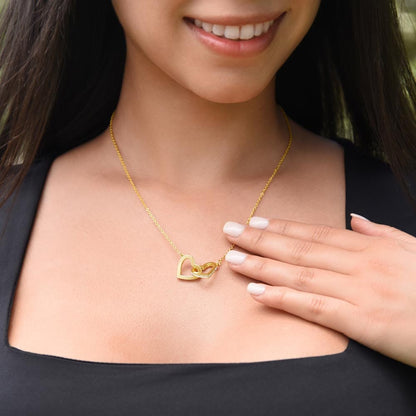 To My Bonus Daughter - Forever Interlocked Hearts Gift Set - SS558