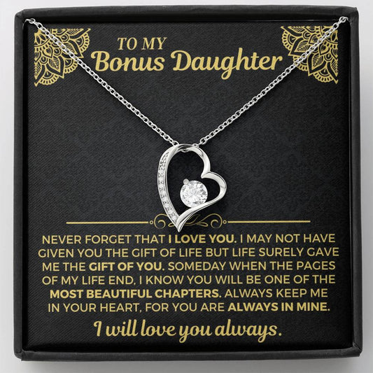 To My Bonus Daughter - Never Forget That I Love You - Gift Set - SS558P