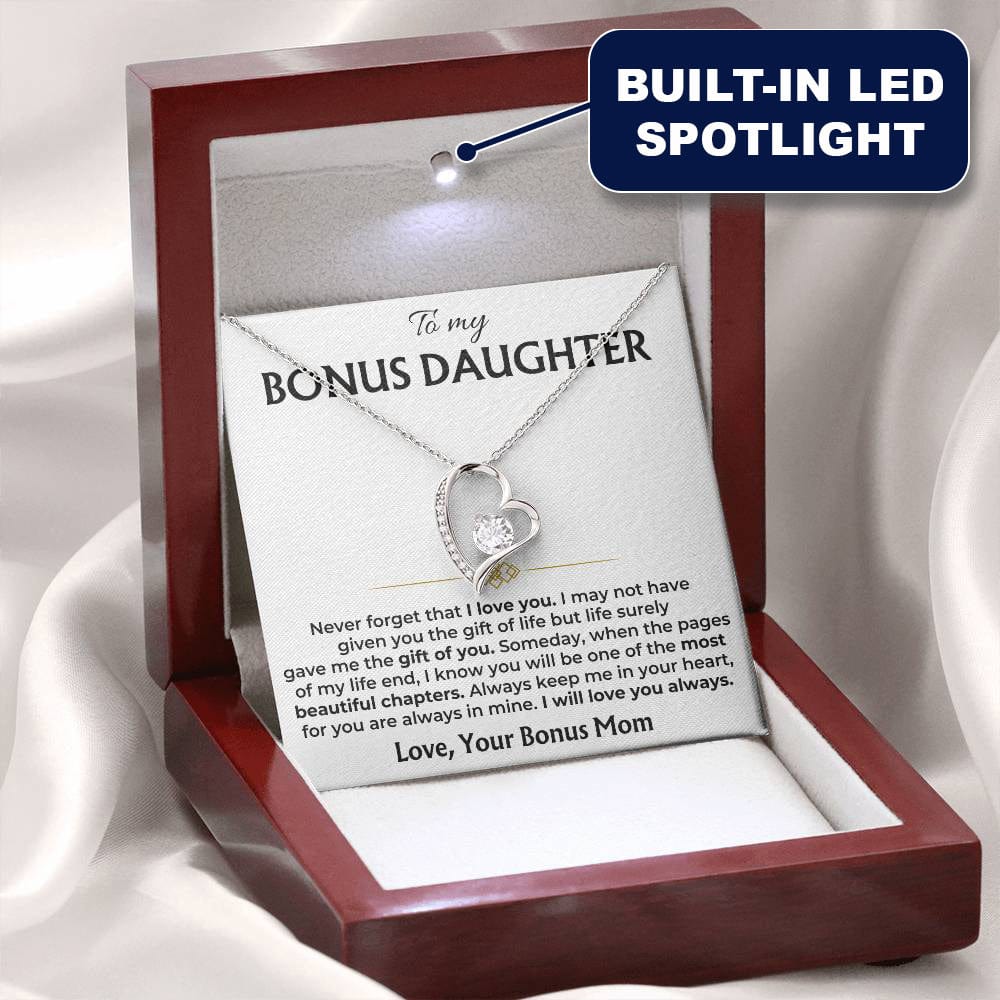 To My Bonus Daughter - Personalized Forever Love Gift Set - SS558V2
