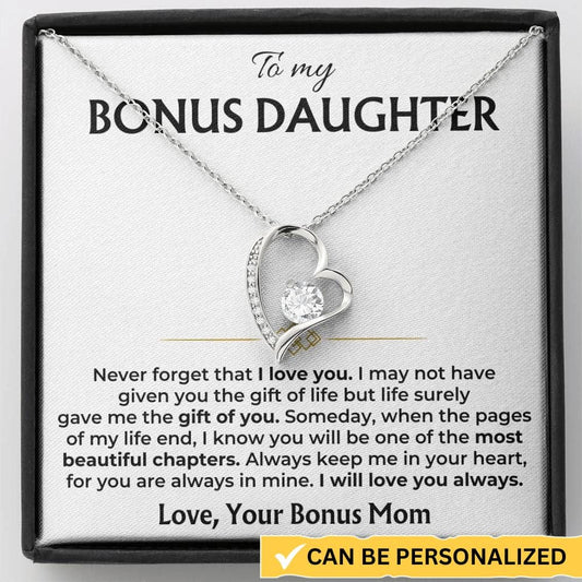 To My Bonus Daughter - Personalized Forever Love Gift Set - SS558V2