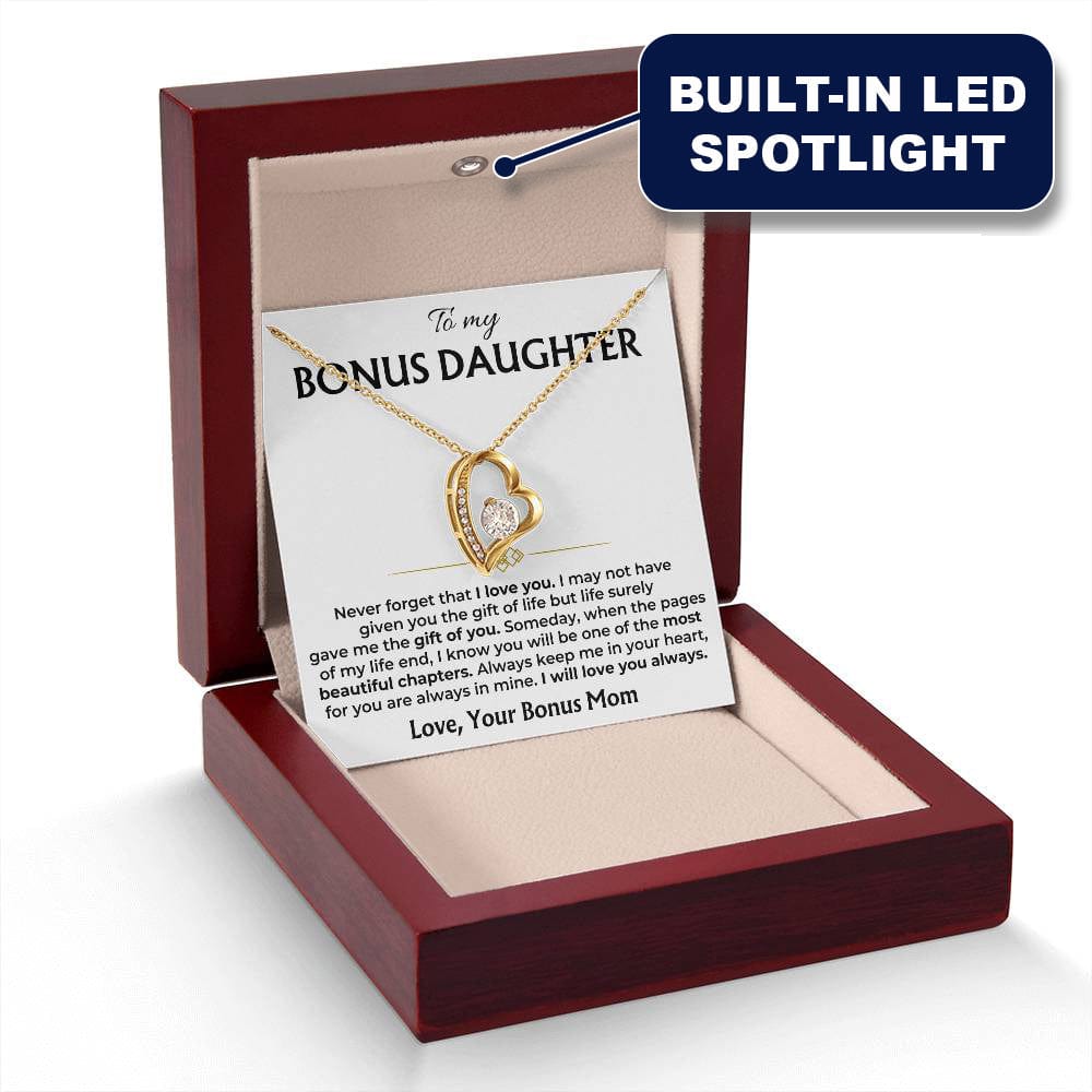 To My Bonus Daughter - Personalized Forever Love Gift Set - SS558V2