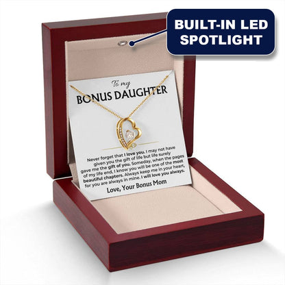 To My Bonus Daughter - Personalized Forever Love Gift Set - SS558V2
