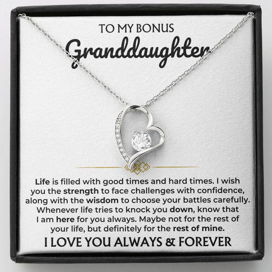 To My Bonus Granddaughter - Forever Love Gift Set - SS377GD