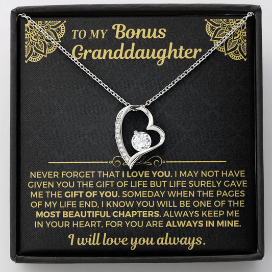 To My Bonus Granddaughter - Forever Love Gift Set - SS558BG