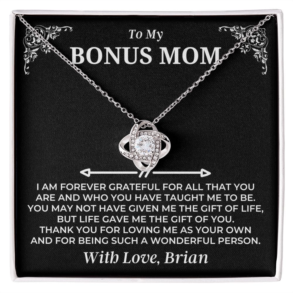 To My Bonus Mom - Love Knot Gift Set - SS487