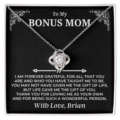 To My Bonus Mom - Love Knot Gift Set - SS487
