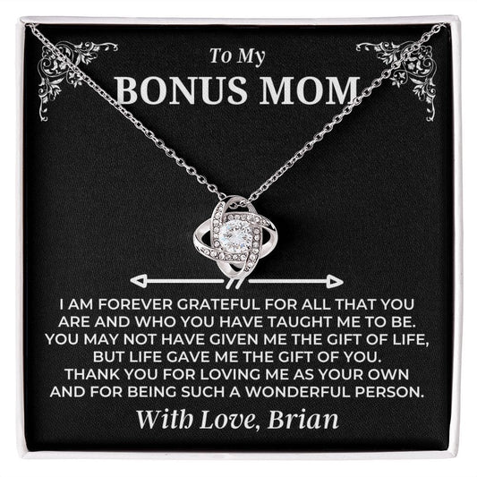 To My Bonus Mom - Love Knot Gift Set - SS487