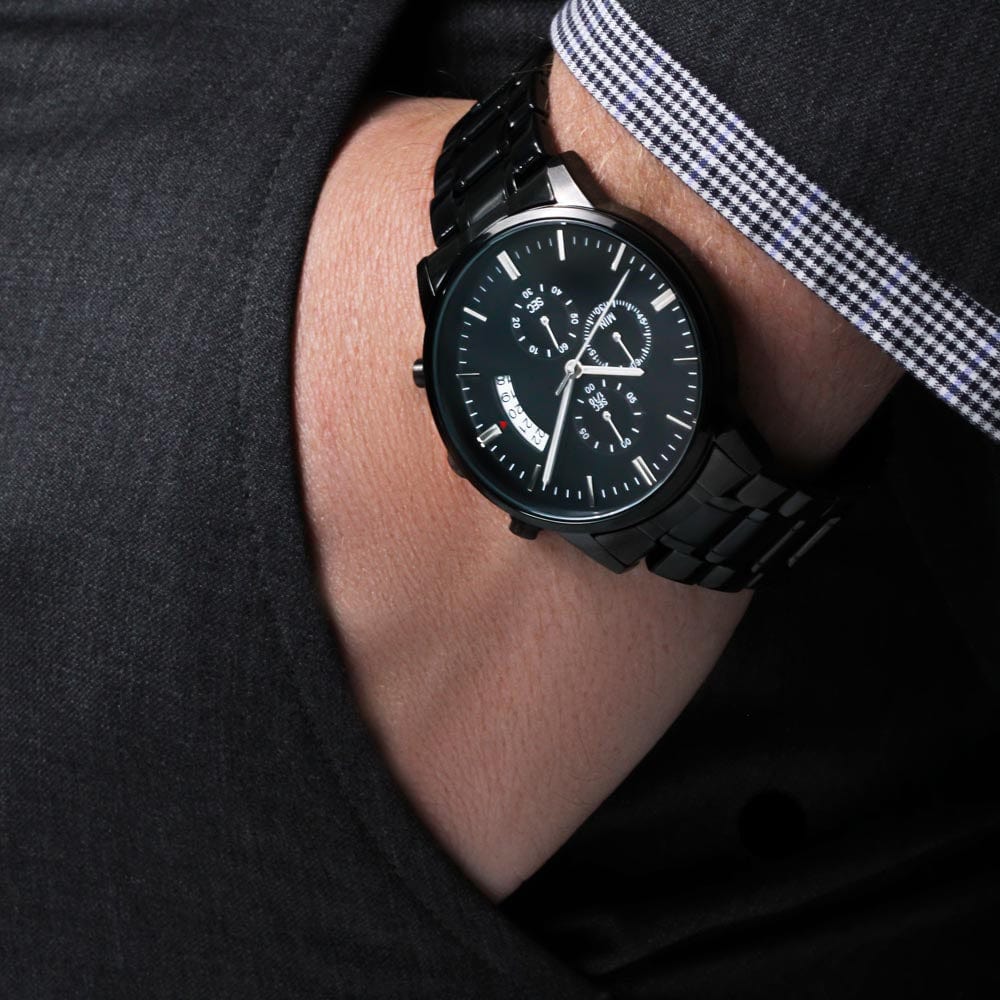 To My Boyfriend - Engraved Premium Watch - SS166