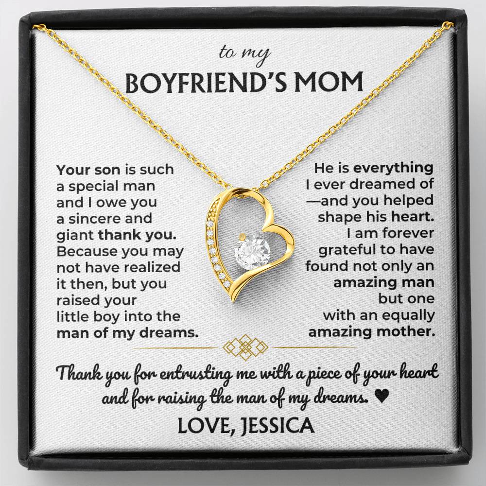 To My Boyfriend's Mom - Forever Love Gift Set - SS597