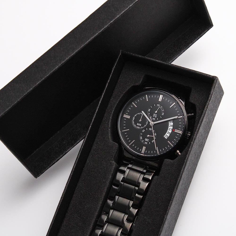 Dear Dad - Engraved Chronograph Watch - SS507