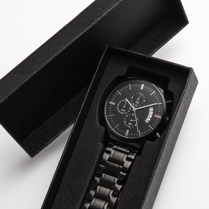 Dear Dad - Engraved Chronograph Watch - SS507