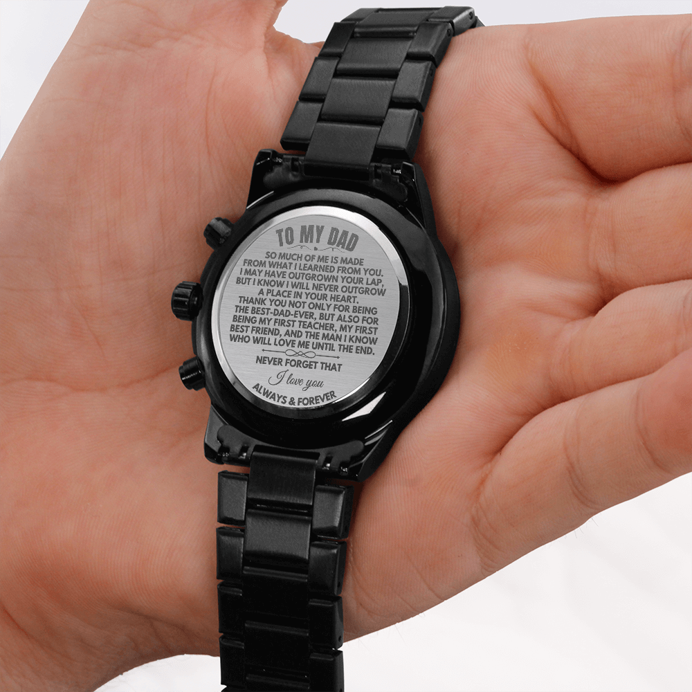 To My Dad - Engraved Premium Watch - SS198