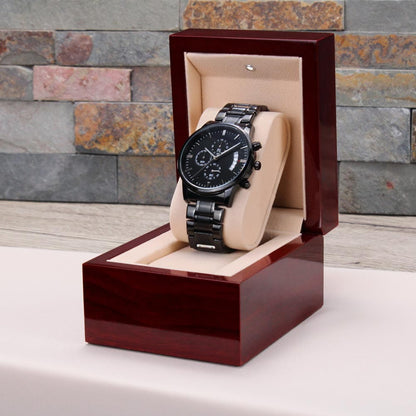 To My Dad - Engraved Premium Watch - SS199